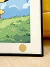 Pikachu On Grassland Decorative Painting - Pokemon - Xingkong Studio