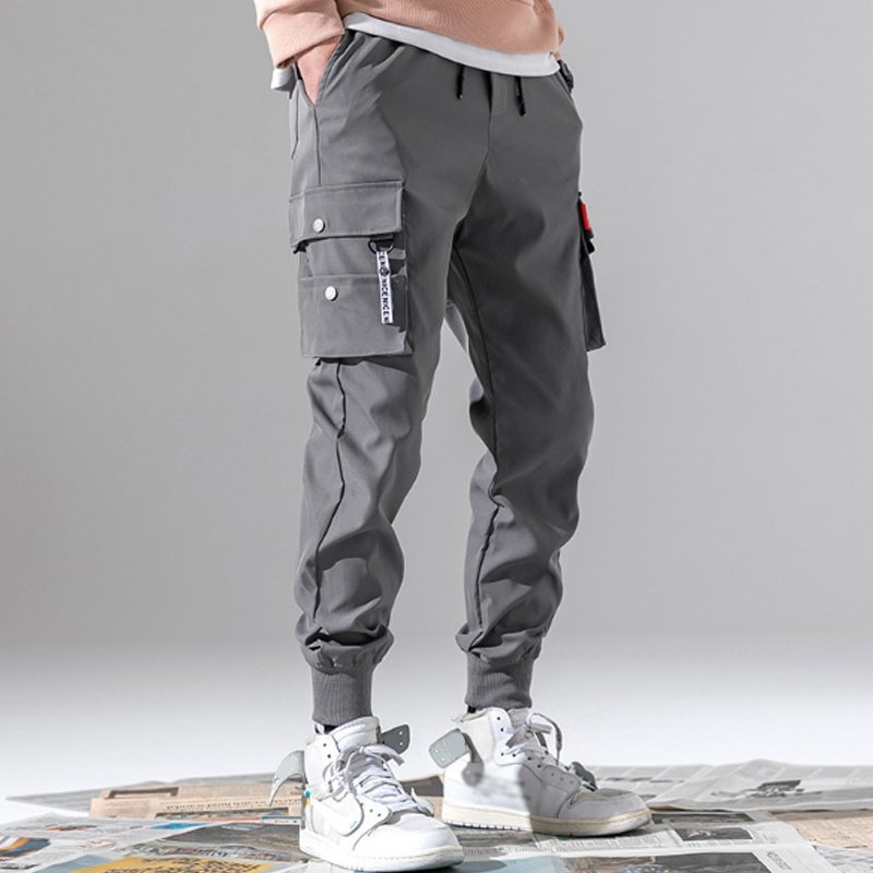 Casual Multi-pocket Pants-barclient