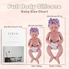 16'' Realistic Silicone Sleeping Baby Little Infant Girl Haroina Physical and Mental Accompaniment - RBBI-Myrebornbabydoll&reg; Myrebornbabydoll&reg;