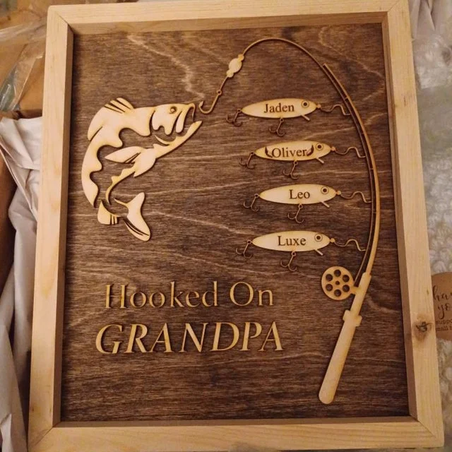 Unique Personalized Father's Day Baseball Bat Shelf Décor - Best Dad