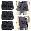 Outdoor Running Waist Apron with Pocket Waist Pack Adjustable Belt for Women/Men