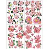 4pcs/set 5D DIY Diamond Painting Flower Stickers Handmade Art Craft Kits