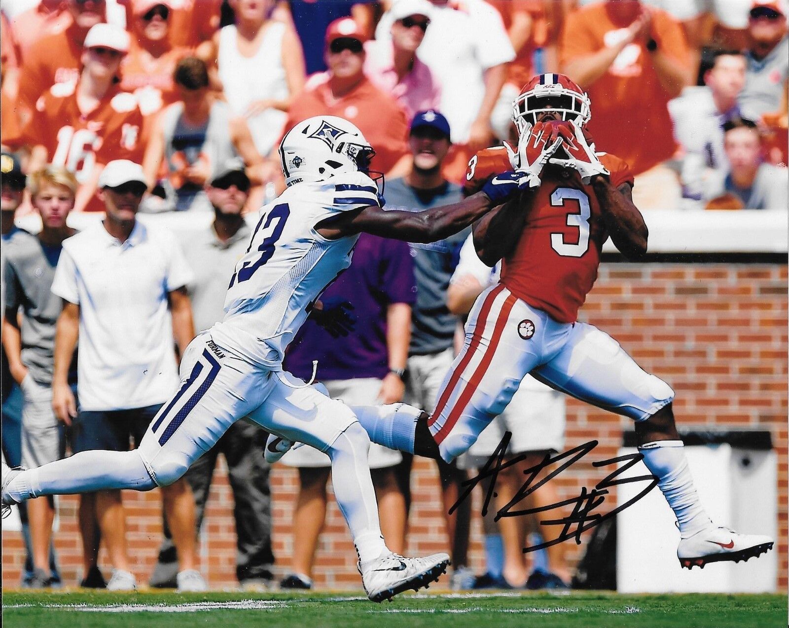 AMARI RODGERS HAND SIGNED CLEMSON TIGERS 8X10 Photo Poster painting W/COA