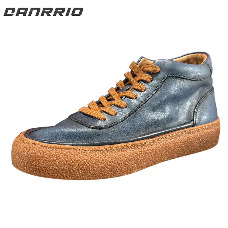 DANRRIO Handmade Retro Casual Cowhide Skate Shoes| Fashion Causal Shoes DANRRIO.COM DANRRIO