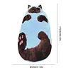 Plush Cat Envelope Sleeping Bag 68.9x31.5Inch Camping Sleeping Bags for Adults Camping Sleepovers & Home Lounging