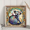 Diamond Painting-DIY Full Round Drill Stained Glass Lemur