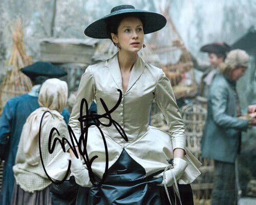 Autographed Photo Poster painting Caitriona Balfe Signed 8 x 10