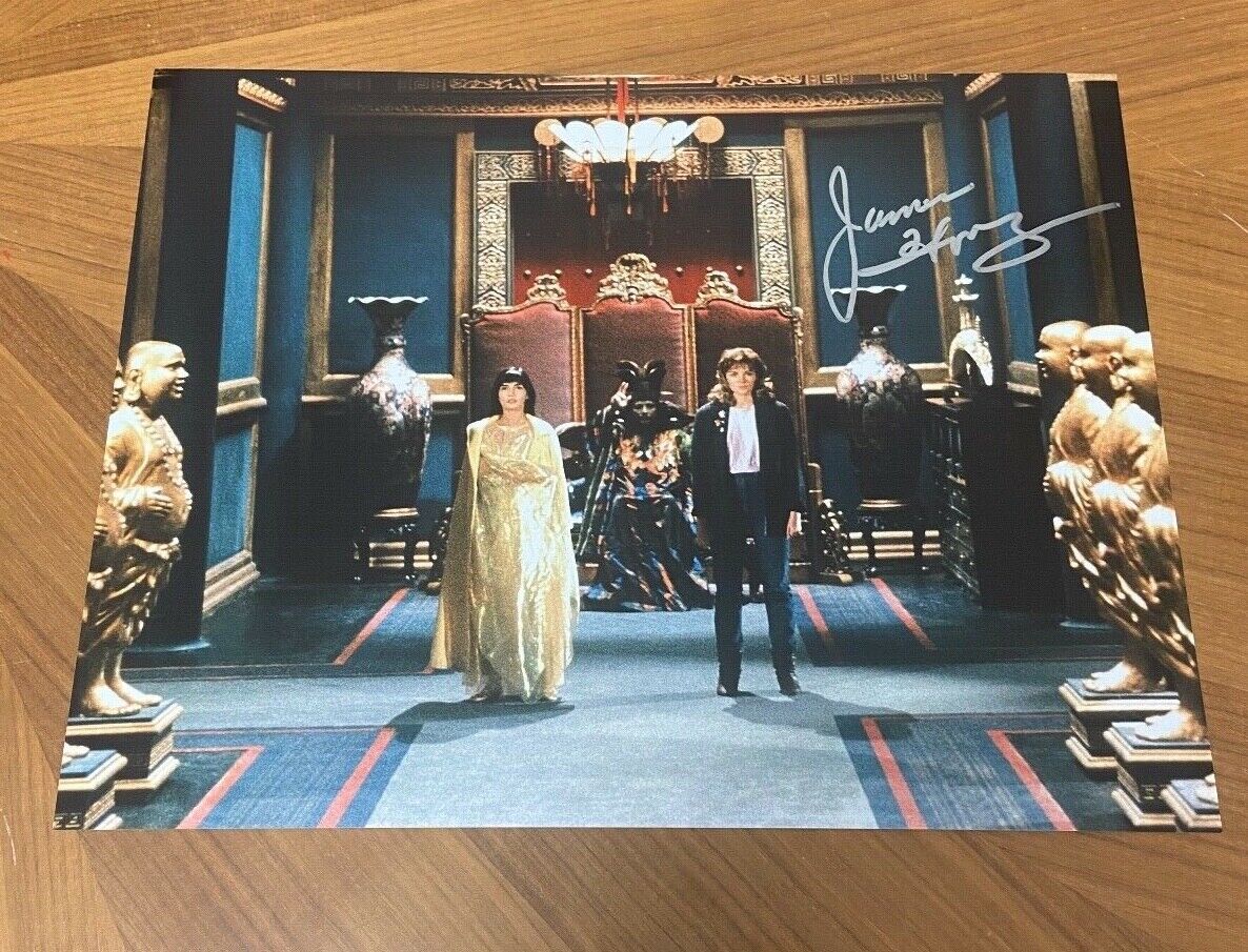 * JAMES HONG * signed 11x14 Photo Poster painting * BIG TROUBLE IN LITTLE CHINA * LO PAN * 10