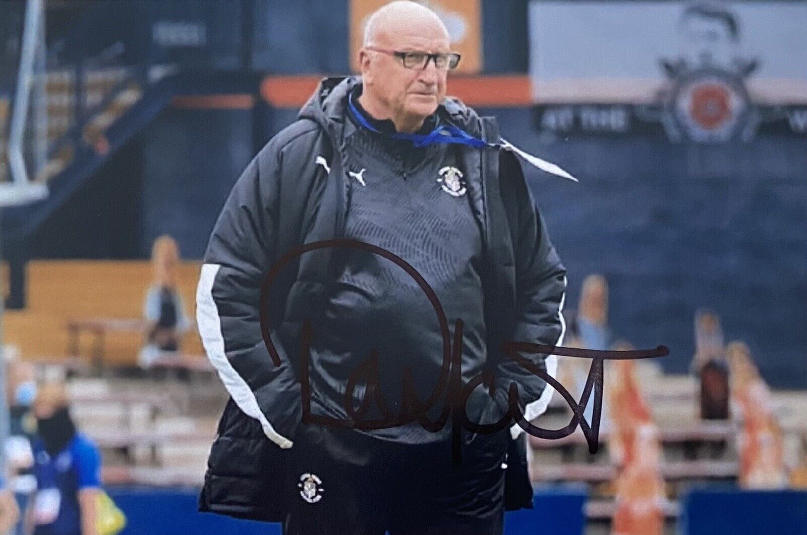 Paul Hart Genuine Hand Signed Luton Town 6X4 Photo Poster painting