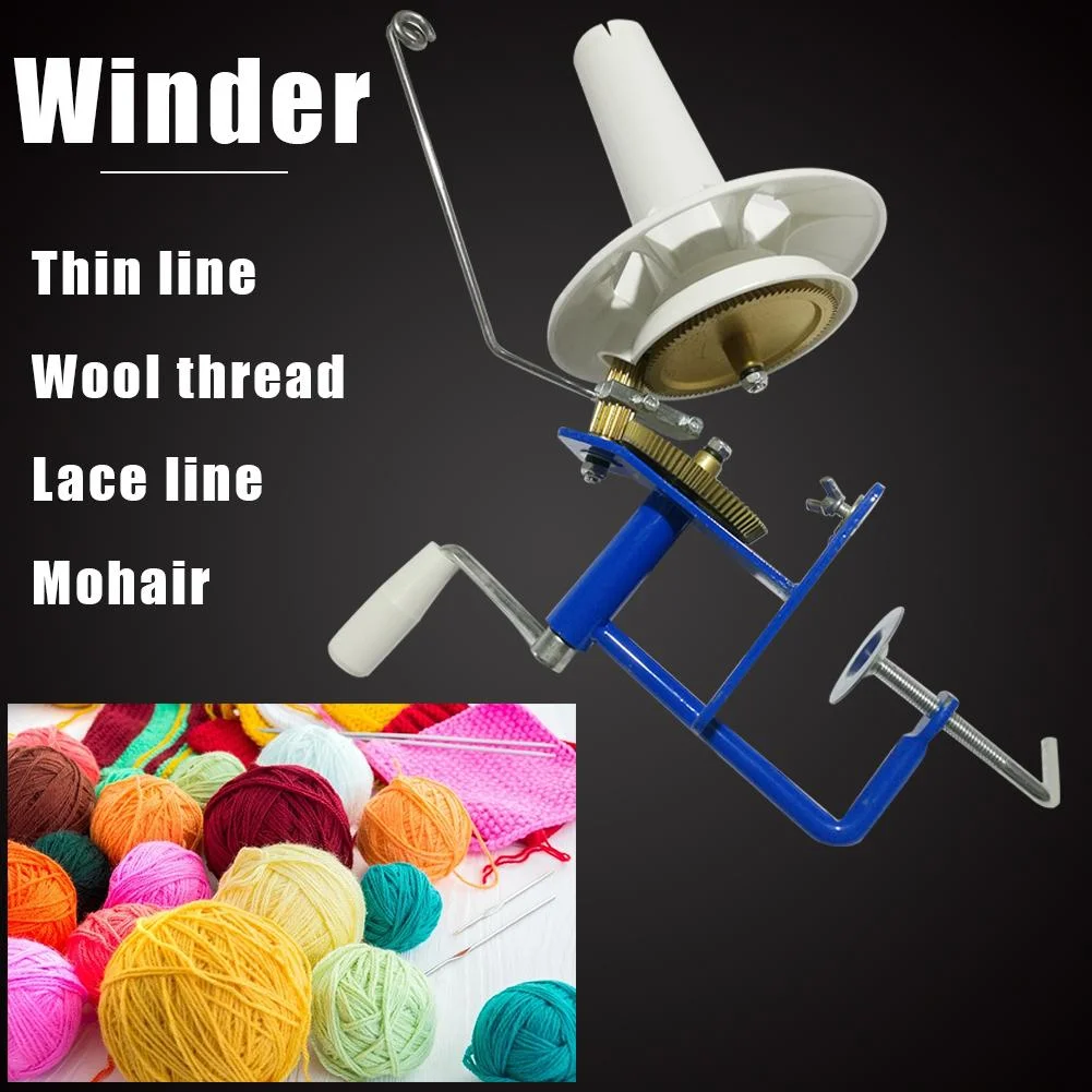 Yarn Fiber Winder Machine Wool String Ball Thread Sewing Making