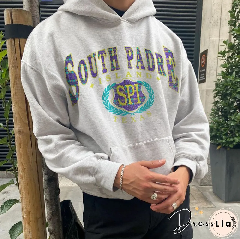 Retro Men's Southpa'Da Print Hoodie