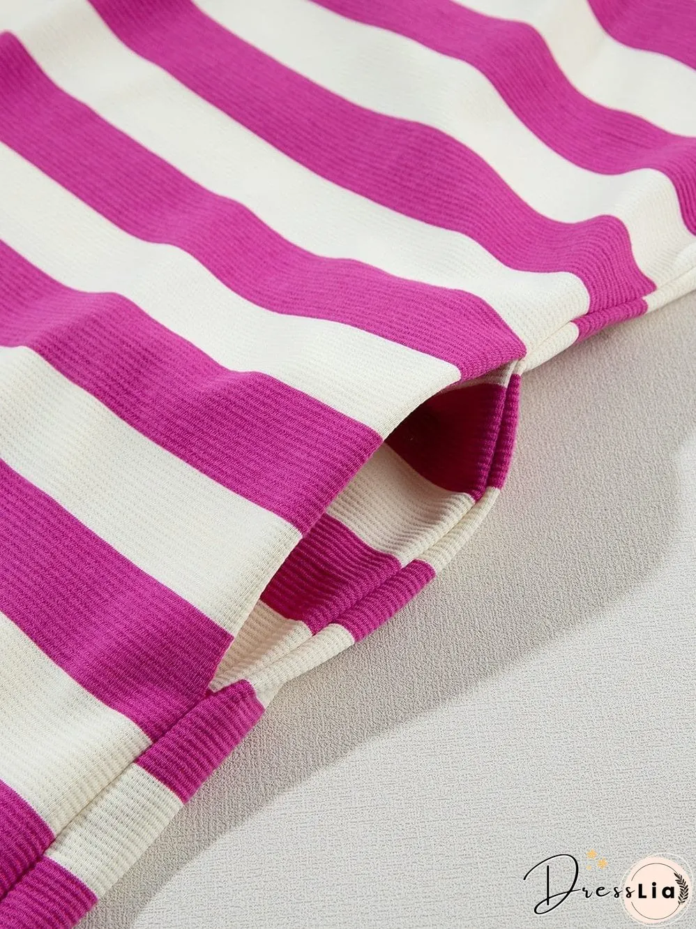 Cute Striped Mini Dress