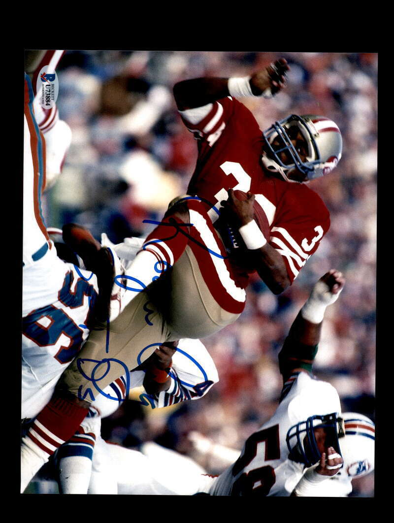 Roger Craig BAS Beckett Coa Hand Signed 8x10 49ers Photo Poster painting Autograph