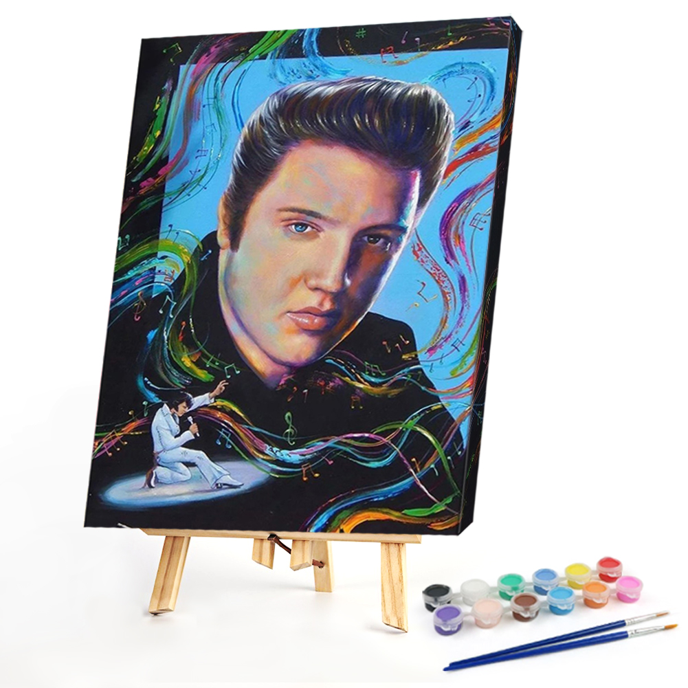 

40*50CM - Paint By Numbers - Elvis Presley, 501 Original