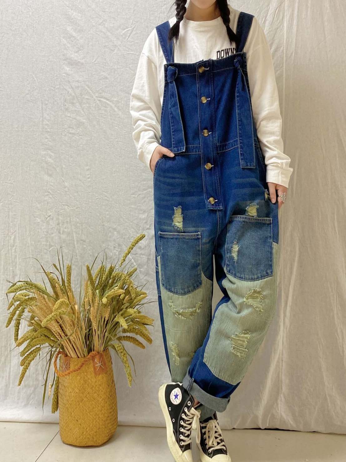 Women Half Sleeve V-neck Solid Color Dress