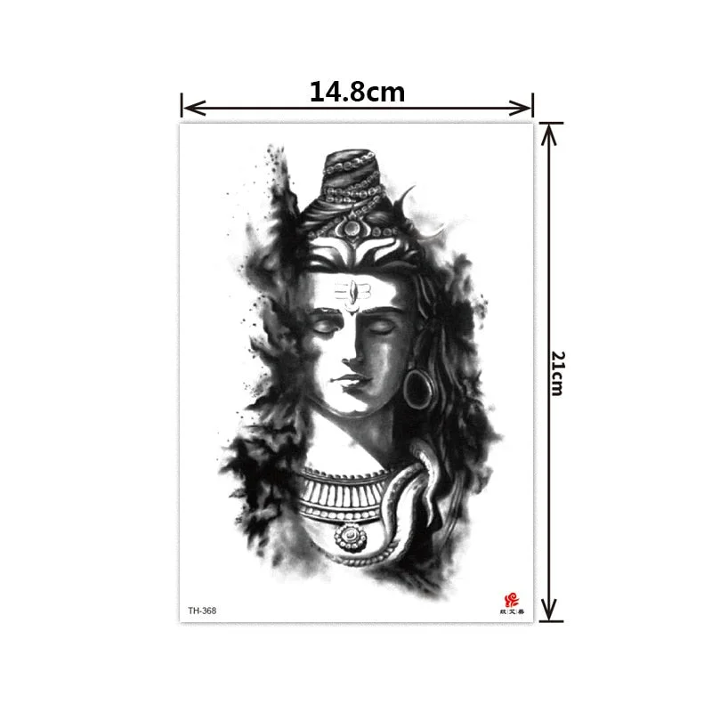 Flower arm tattoo stickers half arm tattoo stickers flower creative tattoo stickers waterproof and durable