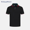 Simple casual short-sleeved polo shirt