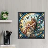 Diamond Painting-DIY Full Round Drill Stained Glass Art Fairy