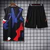 2025/2026 Manchester United Pre-Match Training Three Colors Vest+Shorts Football1:1 Thai Quality