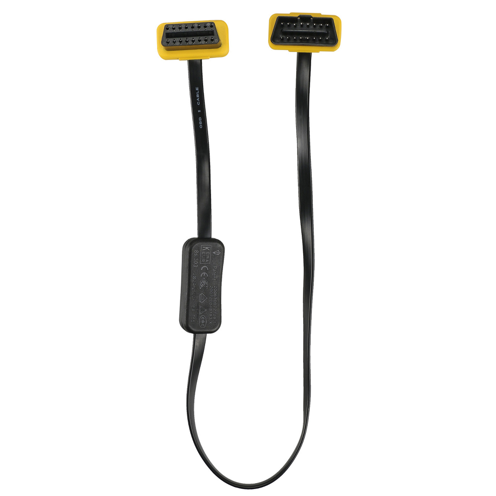 

AUTOOL Car OBD2 Extension Cable With Switch OBD2 ELM327 Adapter Connector, 501 Original