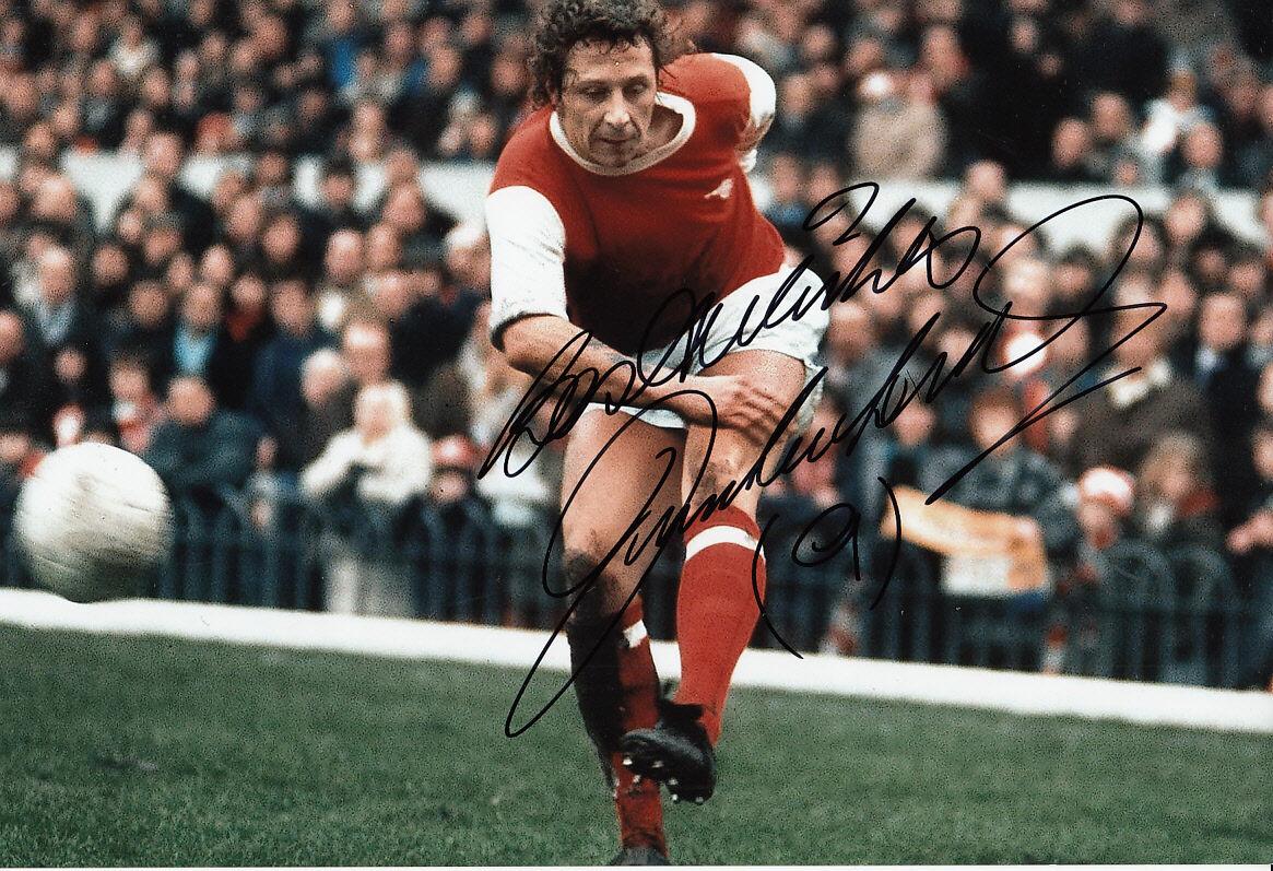 Arsenal Hand Signed John Radford Photo Poster painting 12x8.