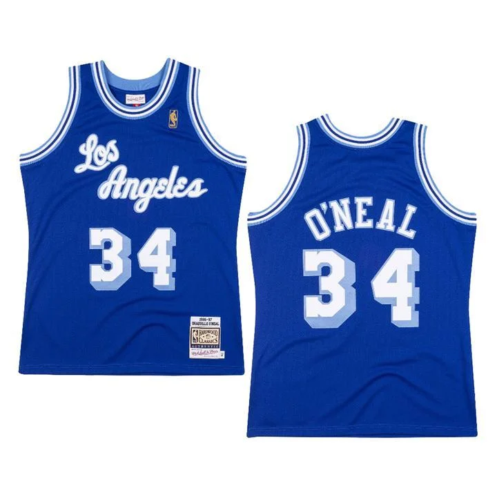NBA Shaquille O'Neal Los Angeles Lakers 34 - 1996-97 Jersey