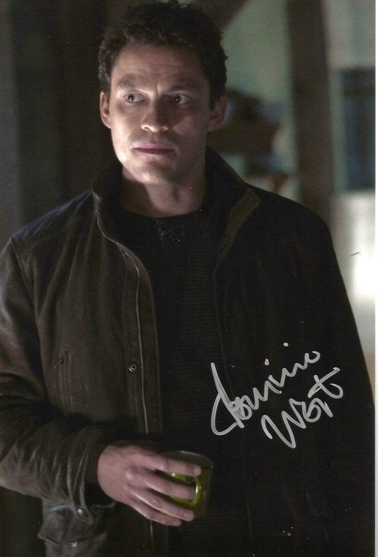 Dominic West ACTOR autograph, In-Person signed Photo Poster painting