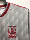 Joyfball 1989/1991 Retro Long Sleeve Liverpool Away Football Shirt 1:1 Thai Quality