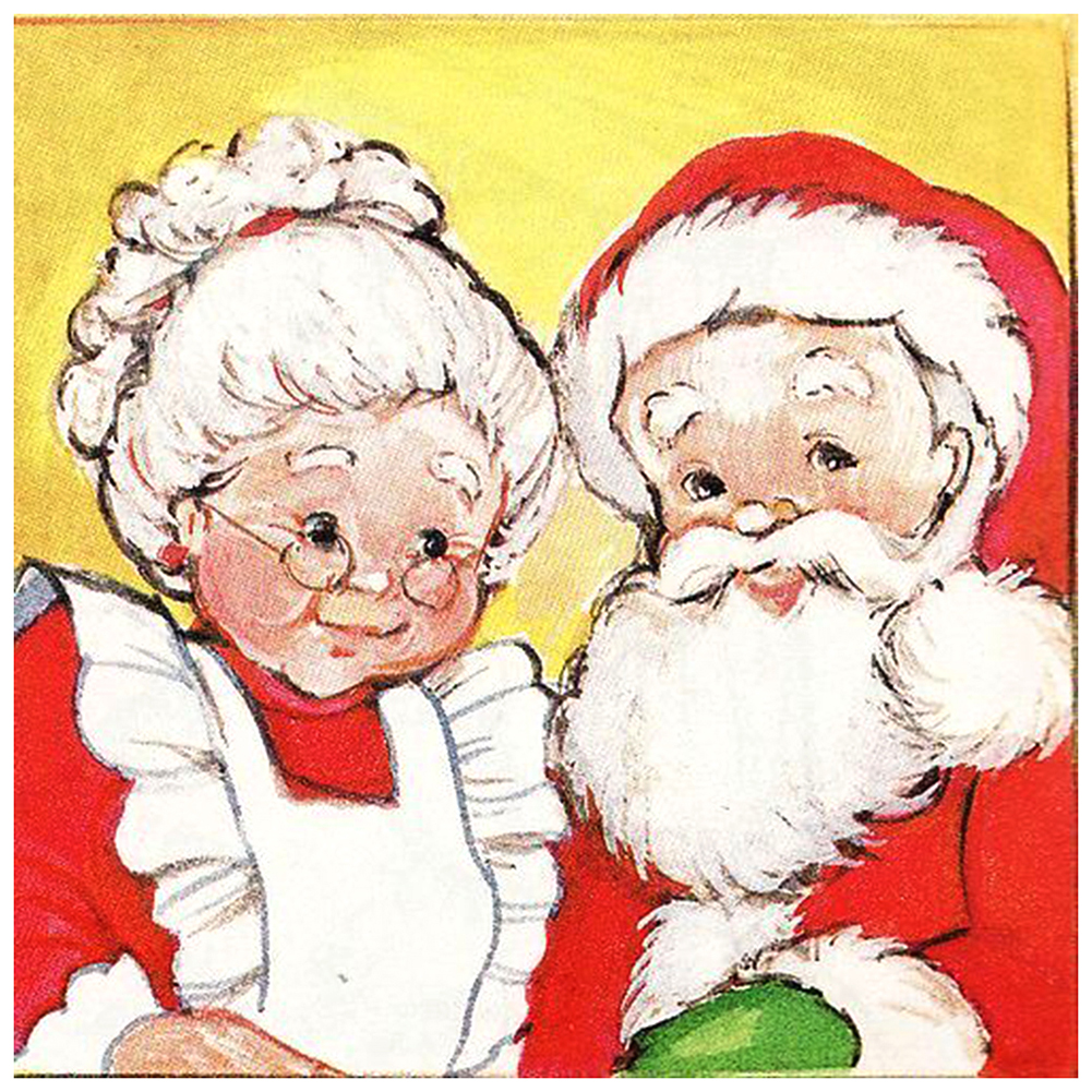 

Christmas - 11CT Stamped Cross Stitch - 40*40CM, 501 Original