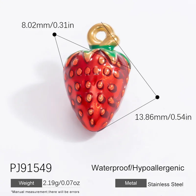 1 Piece 28.4*36.1mm 304 Stainless Steel Zircon 18K Gold Plated Starfish Crab Shell Polished Pendant Jewelry Accessories