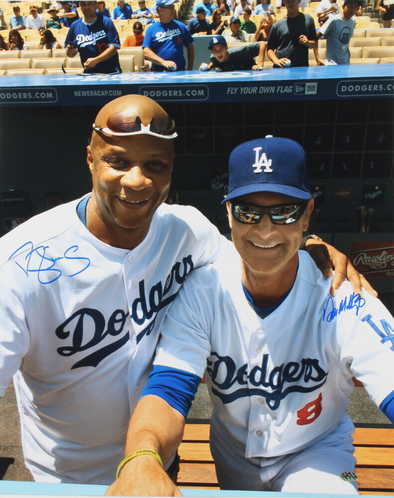 Don Mattingly Darryl Strawberry Signed Dodgers 16x20 Photo Poster painting Poster SSH Authentic