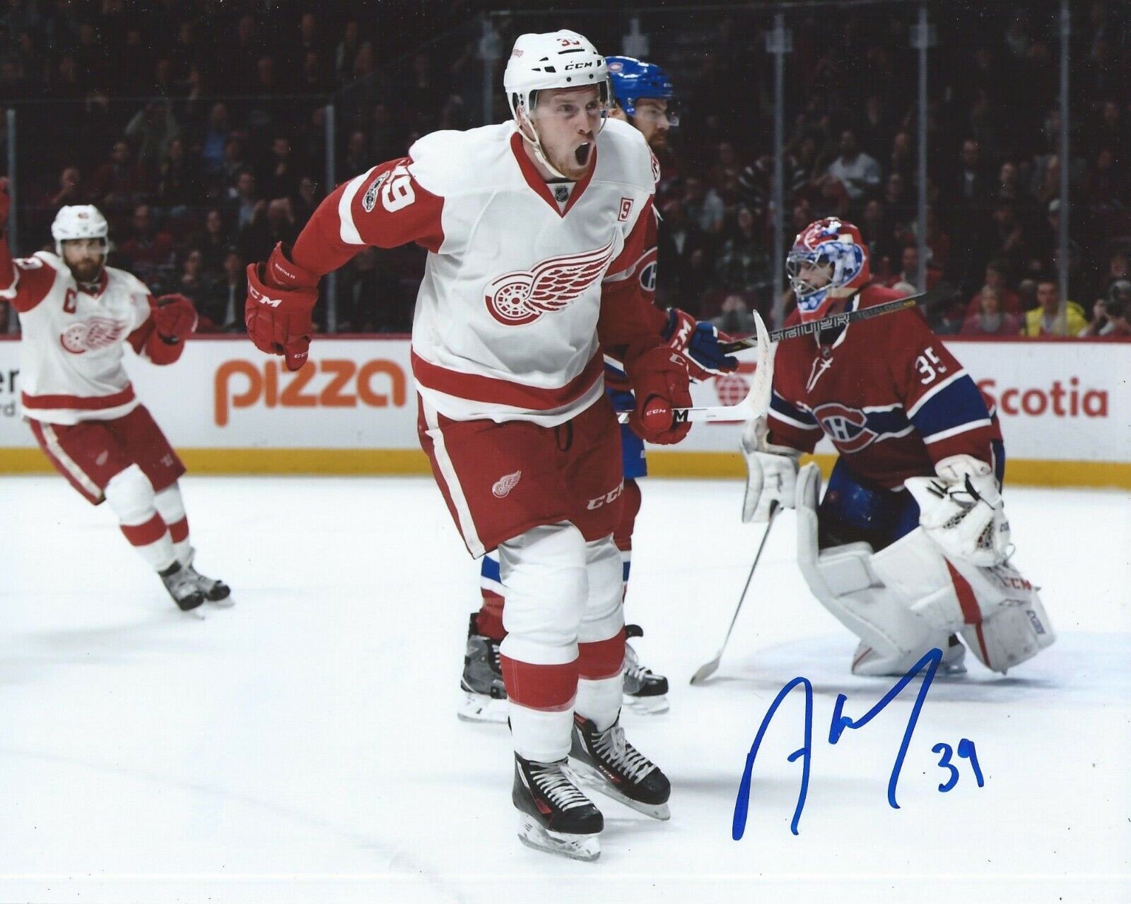 Anthony Mantha Signed 8x10 Photo Poster painting Detroit Red Wings Autographed COA C