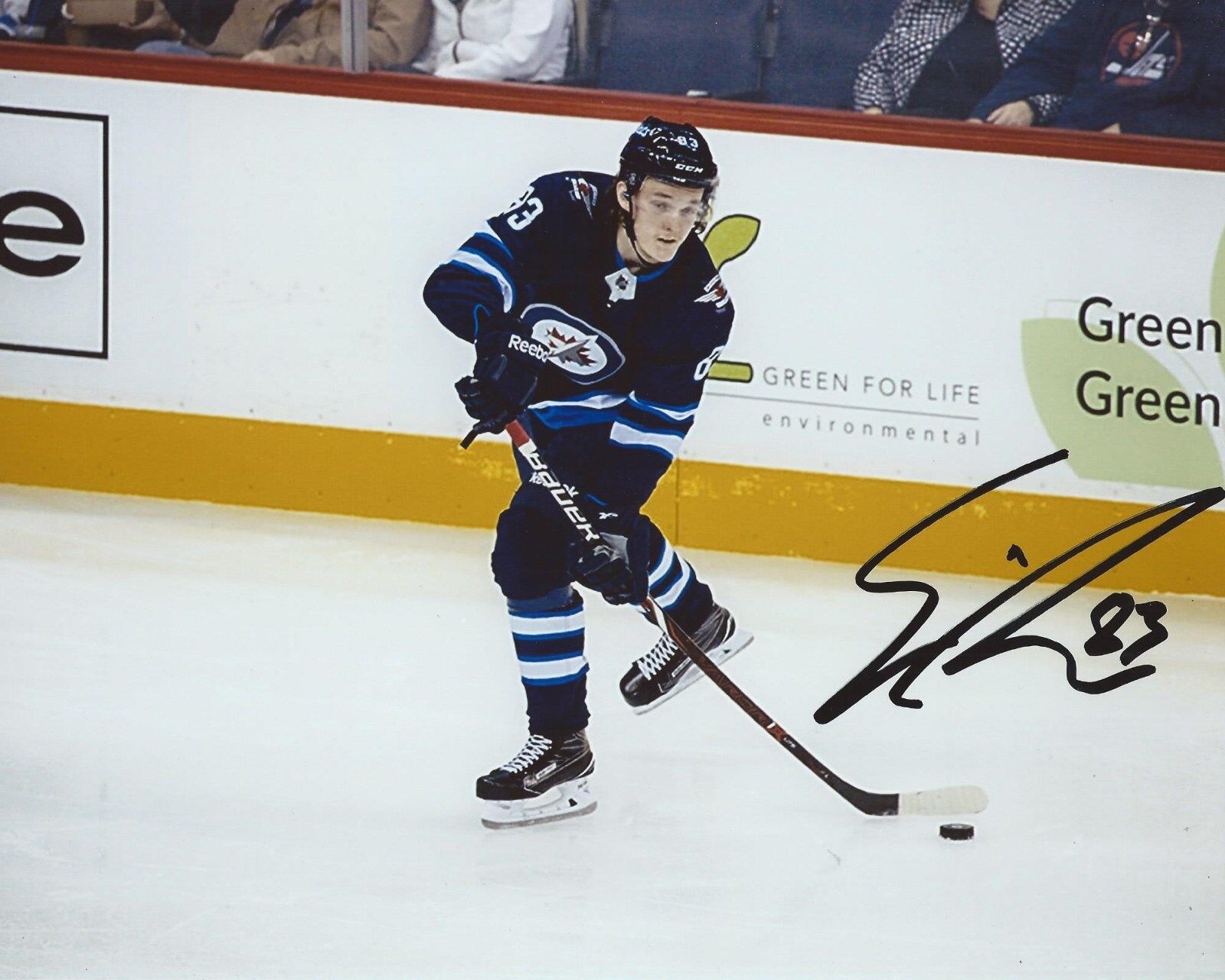 Sami Niku Signed 8x10 Photo Poster painting Winnipeg Jets Autographed COA