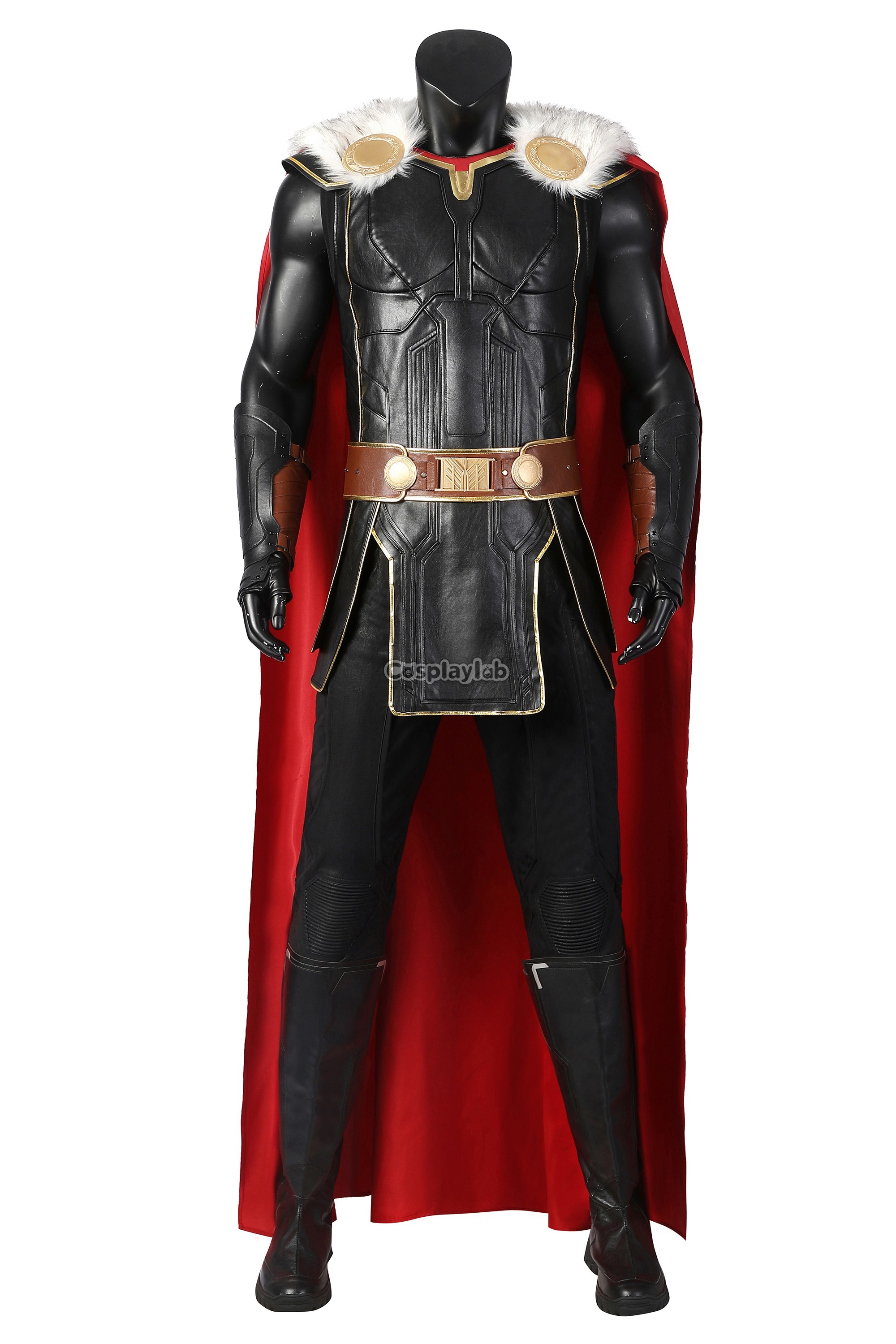 Odin Borson Black Outfit Cosplay Costume