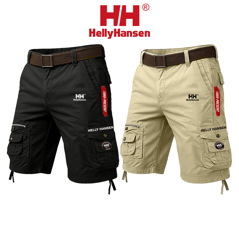 Helly Hansen® Férfi Nyári, Kültéri, Légáteresztő, Többcélú Rövidnadrág, Új (2 db-os csomag)