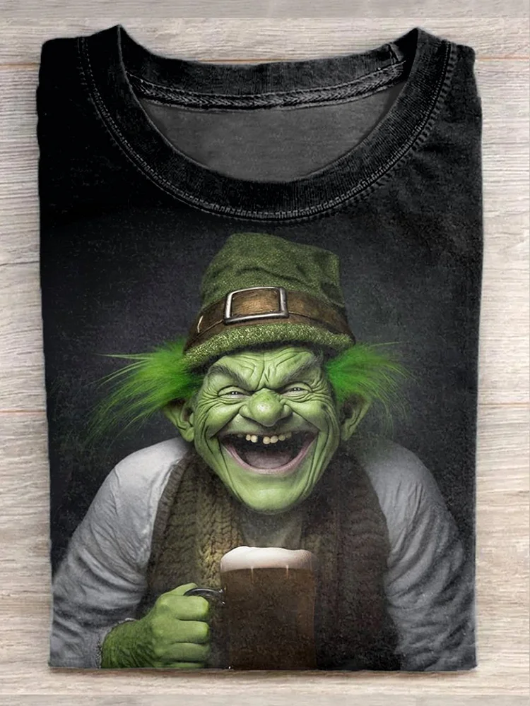 Drink Beer St. Patrick's Day  Casual T-Shirt