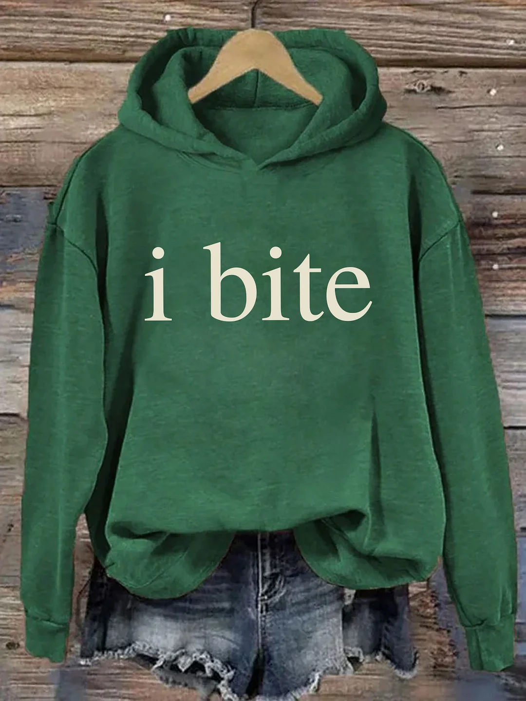 I Bite Hoodie