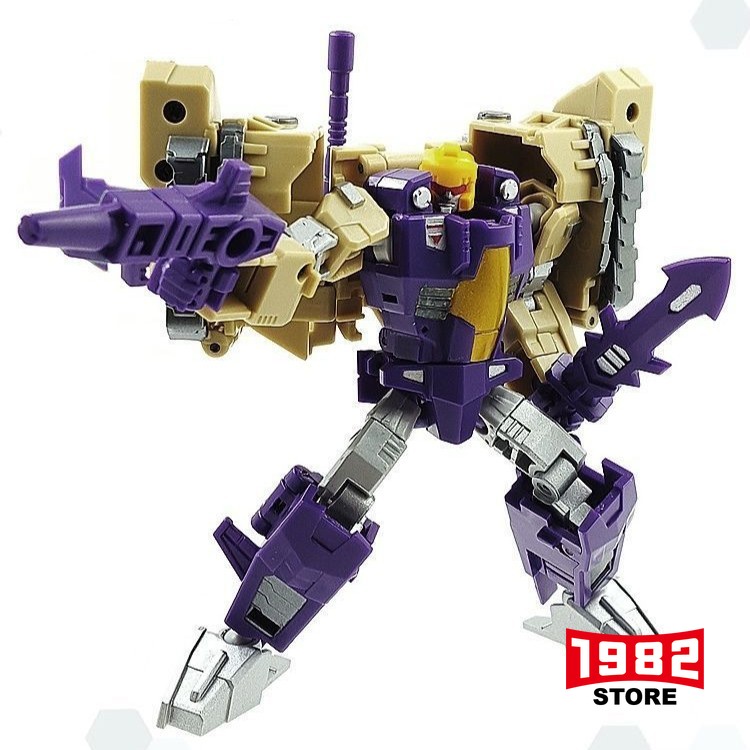 IronFactory IF EX-13 Trinity Elite Warrior Mini Transformers Action Figure Toy - Collectible Miniature Model for Gift