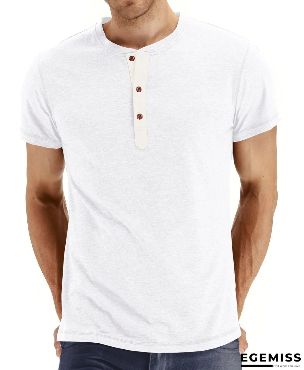 Men's Short Sleeve T Shirt Men's Henry Trade T Shirt | EGEMISS