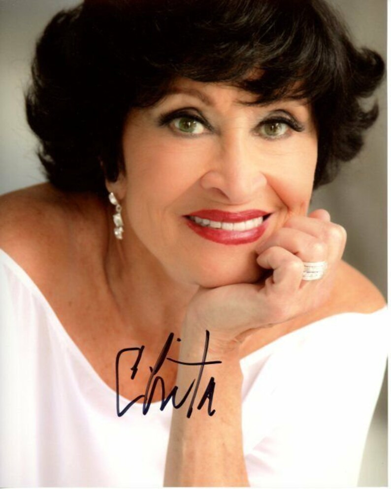 Chita rivera signed autographed 8x10 Photo Poster painting