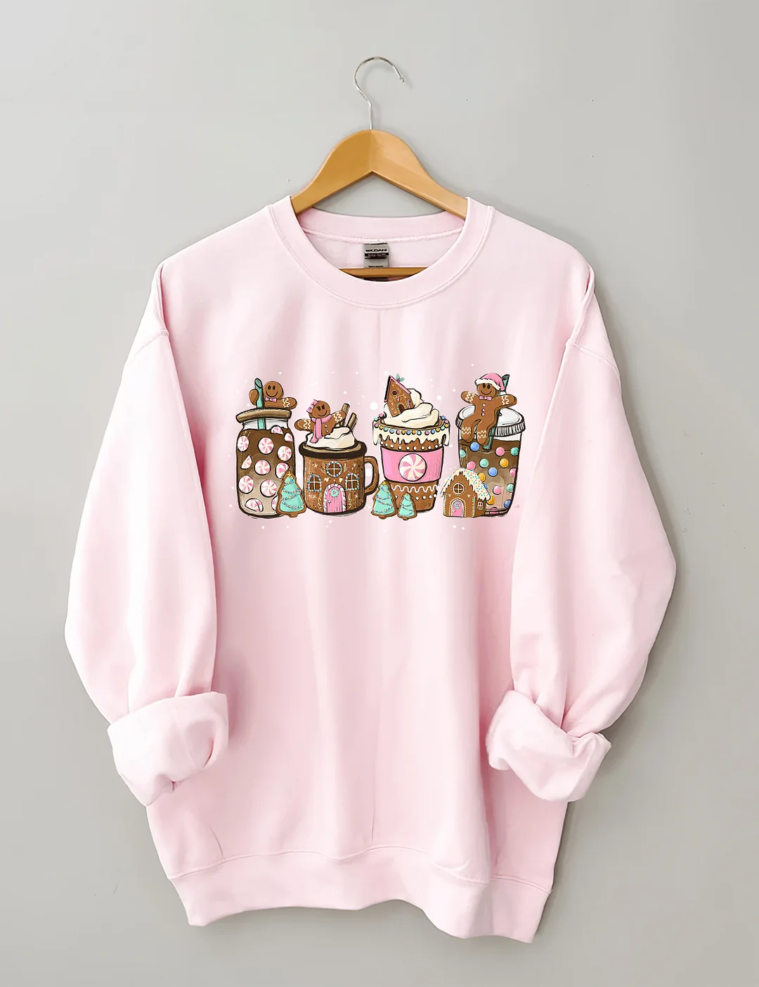 Gingerbread Christmas Coffee Sweatshirt