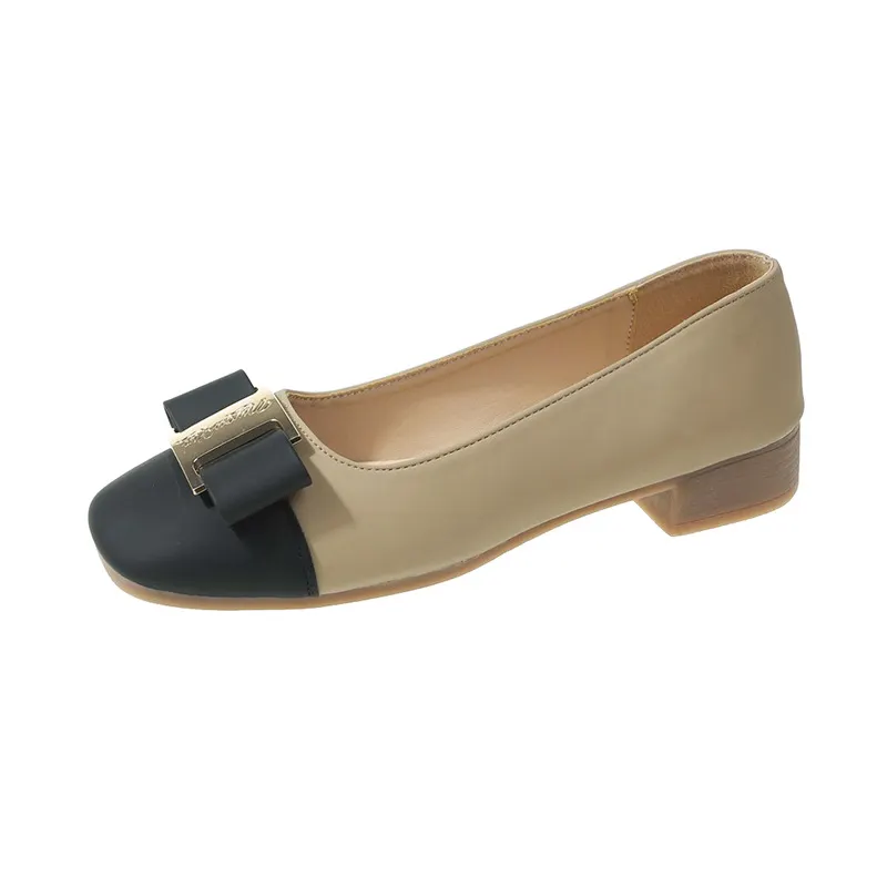 Breakj Breakj Fragrant Wind Coarse Heel Single Shoes Women In The Spring And Autumn Of 2025 New Temperament Light Mouth French High Heels