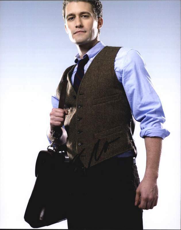 Matthew Morrison authentic signed celebrity 8x10 Photo Poster painting W/Cert Autographed A1