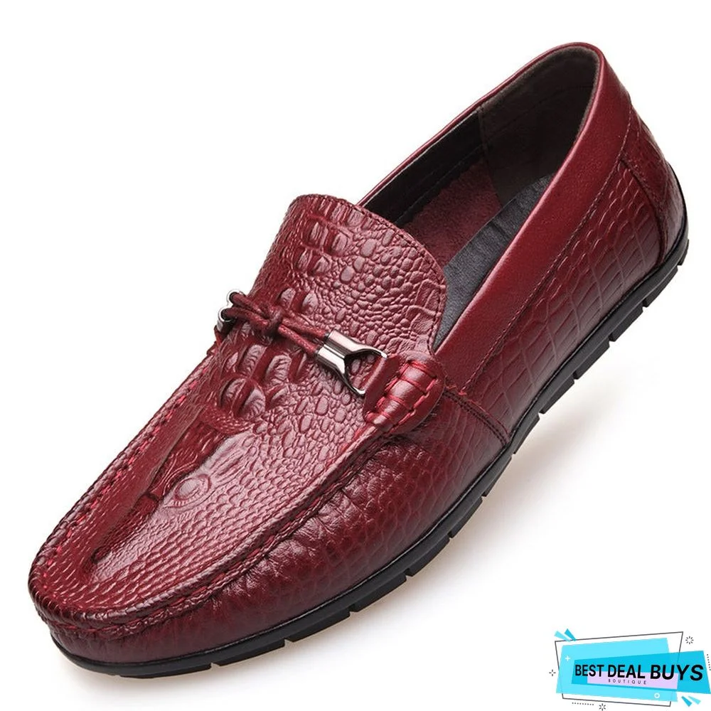 British Shoes Men's Leather Casual Shoes