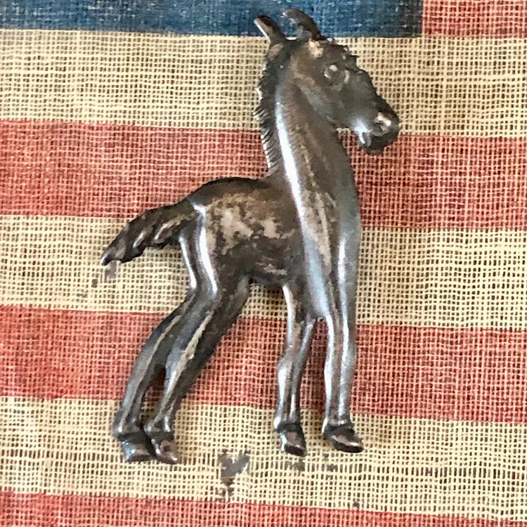 Sterling Silver Horse Pin Mexico