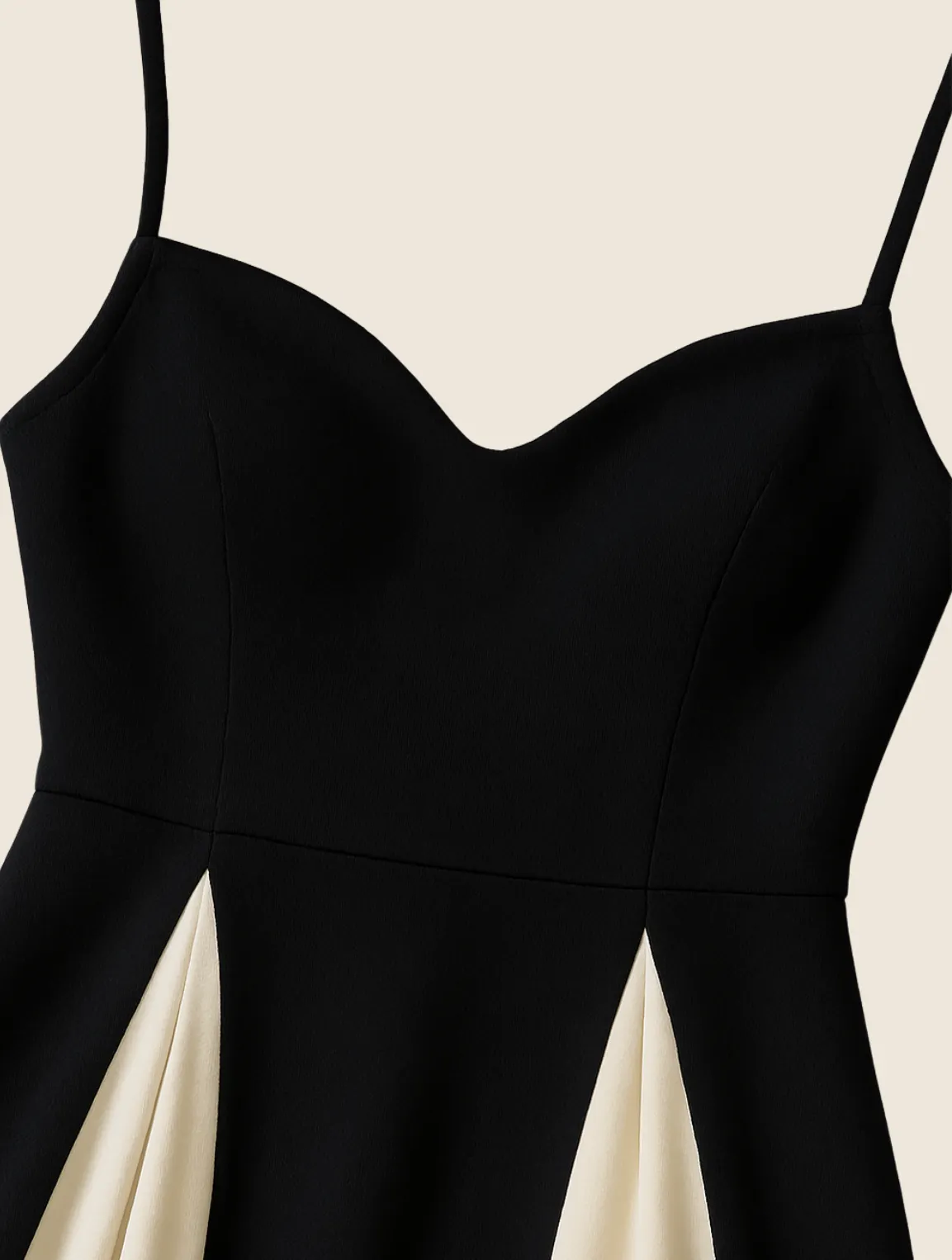 Charlotte | Portofino Elegant Contrast Panel Dress - Image 3