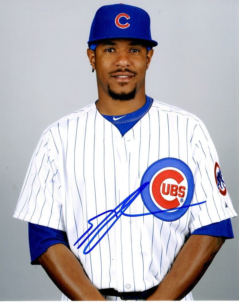 Autographed EDWIN JACKSON Chicago Cubs 8x10 Photo Poster painting- COA