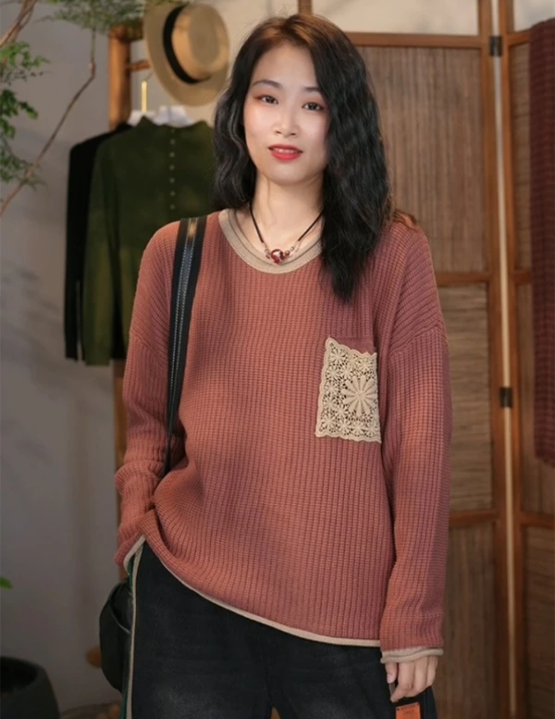 Chicfifth Sweater Women Winter Long Sleeve High Quality Autumn Vintage Top Knitted Cardigan