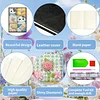 Cat 5D DIY Diamond Art Painting Notebook Kit 50 Pages A5 Rhinestone Art Painting Notebook Kit for Adults Beginners Holiday Birthday Gift
