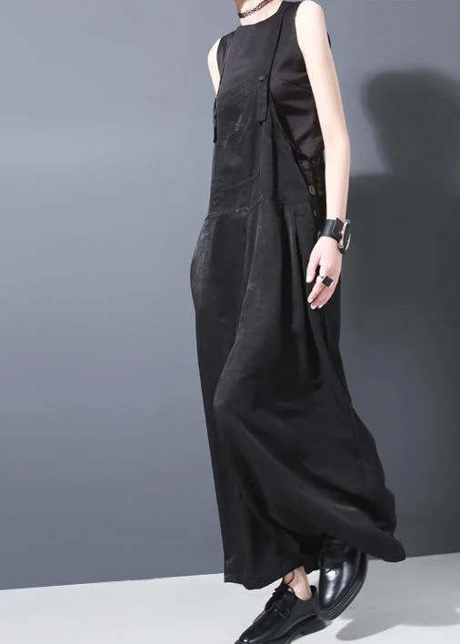 summer new strap wide leg pants